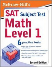 Enlarge image Cover: McGraw-Hill's SAT Subject Test: Math Level 1, 2/E - McGraw-Hill Professional