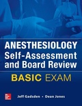 Cover: Anesthesiology Self-Assessment and Board Review: BASIC Exam - McGraw-Hill Professional