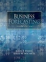 Cover: Business Forecasting - Pearson