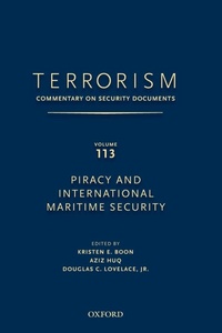 Enlarge image Cover: TERRORISM: COMMENTARY ON SECURITY DOCUMENTS VOLUME 113 - Oxford University Press Inc