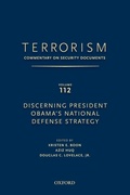 Cover: TERRORISM: Commentary on Security Documents Volume 112 - Oxford University Press Inc