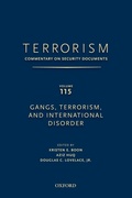 Cover: TERRORISM: COMMENTARY ON SECURITY DOCUMENTS VOLUME 115 - Oxford University Press Inc