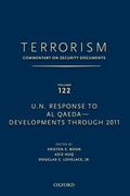 Cover: TERRORISM: COMMENTARY ON SECURITY DOCUMENTS VOLUME 122 - Oxford University Press Inc