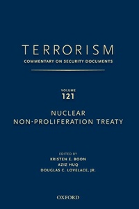 Enlarge image Cover: TERRORISM: COMMENTARY ON SECURITY DOCUMENTS VOLUME 121 - Oxford University Press Inc