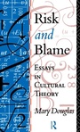 Cover: Risk and Blame - Routledge