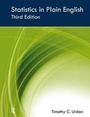 Cover: Statistics in Plain English, Third Edition - Routledge