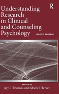 Cover: Understanding Research in Clinical and Counseling Psychology - Routledge