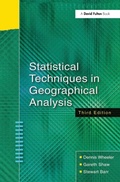 Cover: Statistical Techniques in Geographical Analysis - Routledge