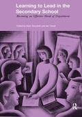 Cover: Learning to Lead in the Secondary School - Routledge
