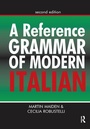 Cover: A Reference Grammar of Modern Italian - Routledge