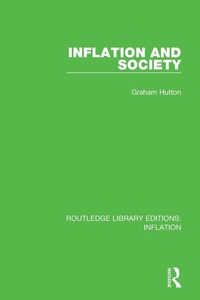Enlarge image Cover: Inflation and Society - Routledge
