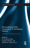 Cover: Democratizing Public Governance in Developing Nations - Routledge