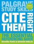 Cover: Cite Them Right - Red Globe Press