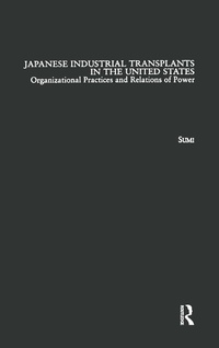Abbildung von: Japanese Industrial Transplants in the United States - Routledge