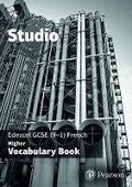 Cover: Studio Edexcel GCSE French Higher Vocab Book (pack of 8) - Pearson Education Limited