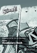 Cover: Stimmt! Edexcel GCSE German Higher Vocab Book (pack of 8) - Pearson Education Limited