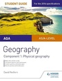 Cover: AQA AS/A-level Geography Student Guide: Component 1: Physical Geography - Philip Allan Updates