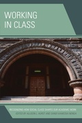 Cover: Working in Class - Rowman & Littlefield Publishers
