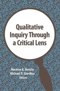 Cover: Qualitative Inquiry Through a Critical Lens - Left Coast Press Inc