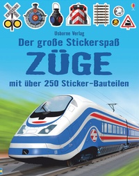 Enlarge image Cover: Der große Stickerspaß: Züge - Usborne