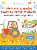 Cover: Mein erstes gro&szlig;es Punkt-zu-Punkt-Malbuch - Usborne