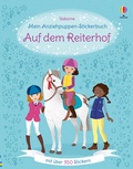 Cover: Mein Anziehpuppen-Stickerbuch: Auf dem Reiterhof - Usborne