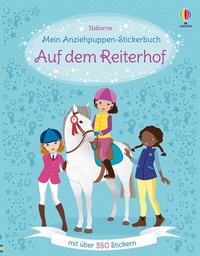 Abbildung von: Mein Anziehpuppen-Stickerbuch: Auf dem Reiterhof - Usborne
