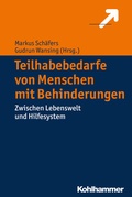 Cover: Teilhabebedarfe von Menschen mit Behinderungen - Kohlhammer