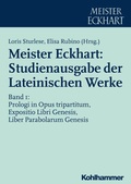Cover: Meister Eckhart: Studienausgabe der Lateinischen Werke - Kohlhammer