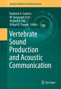 Cover: Vertebrate Sound Production and Acoustic Communication - Springer