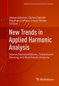 Abbildung von: New Trends in Applied Harmonic Analysis - Birkhäuser