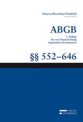 Cover: Gro&szlig;kommentar zum ABGB - Klang Kommentar - Verlag &Ouml;sterreich