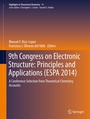 Cover: 9th Congress on Electronic Structure: Principles and Applications (ESPA 2014) - Springer