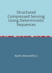 Abbildung von: Structured Compressed Sensing Using Deterministic Sequences - epubli
