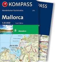 Abbildung von: KOMPASS Wanderkarten-Taschenatlas Mallorca 1:35.000 - KOMPASS-Karten