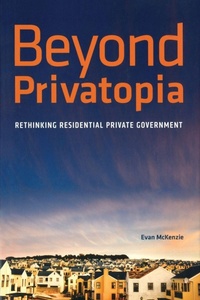 Enlarge image Cover: Beyond Privatopia - Urban Institute Press,U.S.
