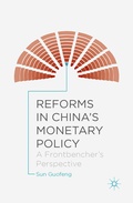 Cover: Reforms in China's Monetary Policy - Palgrave MacMillan