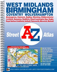 Abbildung von: West Midlands A-Z Street Atlas (spiral) - Geographers' A-Z Map Co Ltd