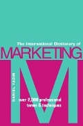 Cover: International Dictionary of Marketing - Kogan Page Ltd