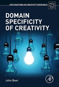 Cover: Domain Specificity of Creativity - Academic Press