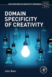 Enlarge image Cover: Domain Specificity of Creativity - Academic Press
