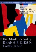 Cover: The Oxford Handbook of Deaf Studies in Language - OUP eBook