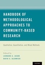 Cover: Handbook of Methodological Approaches to Community-Based Research: Qualitative, Quantitative, and Mixed Methods - Oxford University Press