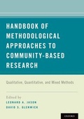 Cover: Handbook of Methodological Approaches to Community-Based Research: Qualitative, Quantitative, and Mixed Methods - Oxford University Press