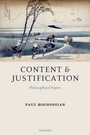 Cover: Content and Justification - OUP eBook