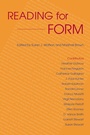 Cover: Reading for Form - University of Washington Press