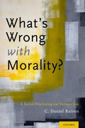 Cover: What's Wrong With Morality? - OUP eBook