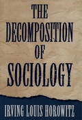Cover: The Decomposition of Sociology - OUP eBook