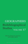 Cover: Geographers: v. 17 - Mansell Publishing
