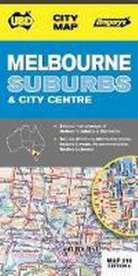 Abbildung von: Melbourne Suburbs & City Centre Map 318 6th ed - UBD Gregory's